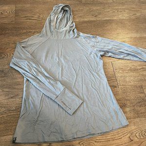 Free Fly Performance Bamboo Hood Long Sleeve Activewear Shirt Fishing Outdoor XS